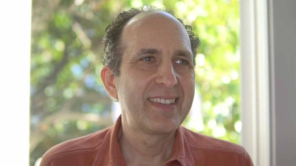 Scott Snibbe host of A Skeptic's Path to Enlightenment Podcast giving a talk on Love for Valentine's Day February 2021 for Tara Buddhist Center, Nashville, Tennessee